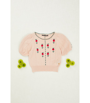 SWEATER  FLOWERS