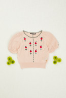SWEATER  FLOWERS